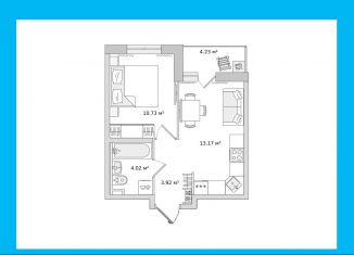 Продается 1-ком. квартира, 34.5 м2, Ленинградская область