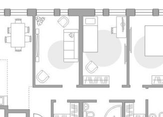 Продается трехкомнатная квартира, 82.6 м2, Москва, Шарикоподшипниковская улица, 11с4, Шарикоподшипниковская улица