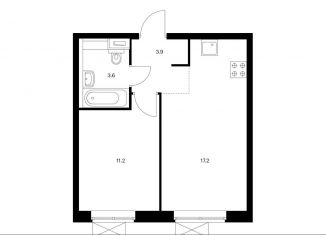 Продаю 1-комнатную квартиру, 35.9 м2, Москва, СВАО