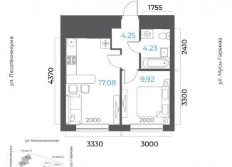 Продается 2-ком. квартира, 35.5 м2, Республика Башкортостан