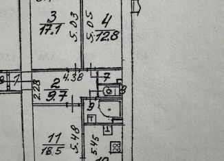 3-ком. квартира в аренду, 77.9 м2, Пущино