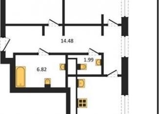 Продаю двухкомнатную квартиру, 94.4 м2, Воронеж, улица Революции 1905 года, 14