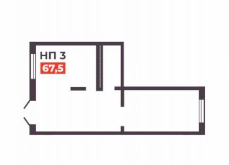 Продажа помещения свободного назначения, 67.5 м2, Челябинск, проспект Ленина, 1, Тракторозаводский район