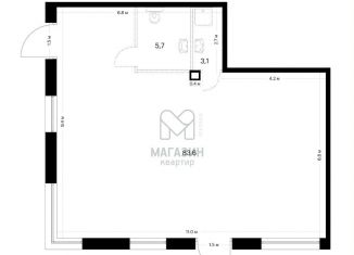 Продам помещение свободного назначения, 92.4 м2, Санкт-Петербург, Шкиперский проток, 19, муниципальный округ Гавань