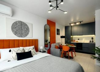 Сдам квартиру студию, 27 м2, Тюмень, Харьковская улица, 72Б