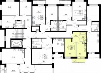 Продается 1-ком. квартира, 28.6 м2, деревня Скотное, Рождественская улица, 2