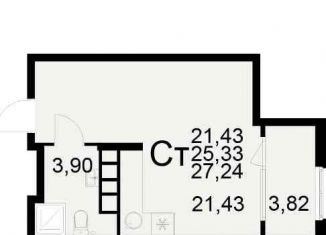 Продаю двухкомнатную квартиру, 47 м2, Рязань