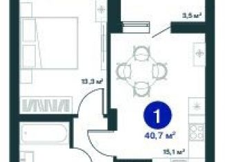 2-ком. квартира на продажу, 56.5 м2, Воронеж