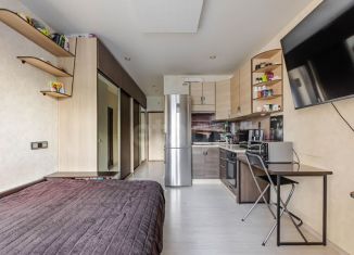 Продаю квартиру студию, 21.6 м2, Кудрово, Пражская улица, 13, ЖК Вернисаж