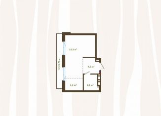 1-ком. квартира на продажу, 33 м2, Новокузнецк, улица Зорге, 17