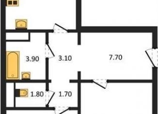 Продам 2-ком. квартиру, 68.2 м2, Воронеж, улица Пескова, 6