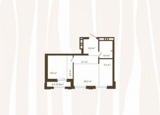 Продается двухкомнатная квартира, 41.7 м2, Новокузнецк, улица Зорге, 17