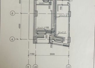 1-ком. квартира на продажу, 40.4 м2, Ростов-на-Дону, Красноармейская улица, 157В/83с1, ЖК Рубин