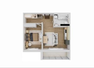 Продается 2-ком. квартира, 43.5 м2, Миасс, бульвар Карпова, 3