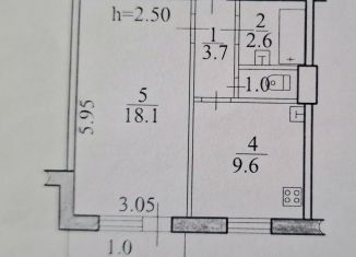Продаю 1-комнатную квартиру, 35 м2, Еврейская АО, Осенняя улица, 13А