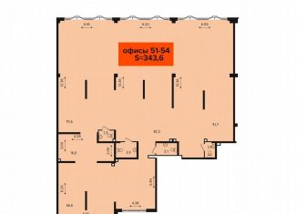 Продажа помещения свободного назначения, 343.6 м2, Краснодар, улица Западный Обход, 65/2