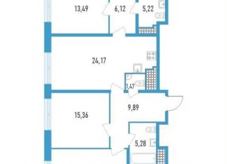 Продаю 3-ком. квартиру, 135.1 м2, Санкт-Петербург, улица Типанова, 22, улица Типанова