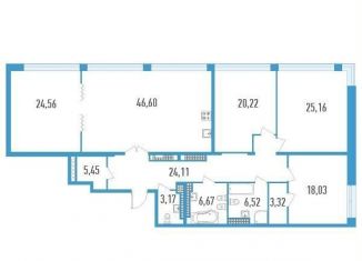 Продам 4-ком. квартиру, 183.8 м2, Санкт-Петербург, улица Типанова, 22, улица Типанова