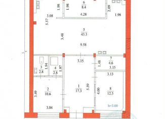 Продаю помещение свободного назначения, 102.3 м2, Благовещенск, Политехническая улица, 88