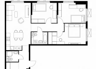 Продаю трехкомнатную квартиру, 83.7 м2, Москва, метро Стахановская, ЖК Волжский Парк, 5.3
