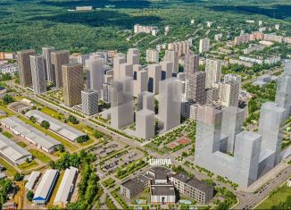 Продам 1-ком. квартиру, 38 м2, Москва, станция Бульвар Рокоссовского, ЖК Лосиноостровский Парк, 2.3