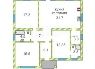 Продается дом, 157 м2, село Луговое, Плодовая улица