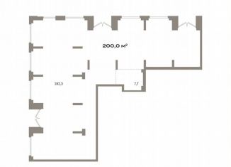 Продаю помещение свободного назначения, 200 м2, деревня Сапроново, Калиновая улица, 3