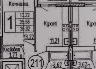 Продается однокомнатная квартира, 36.8 м2, Самара, метро Советская
