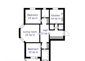 Сдаю в аренду 3-комнатную квартиру, 120 м2, Москва, улица Лизы Чайкиной, 4к2, улица Лизы Чайкиной