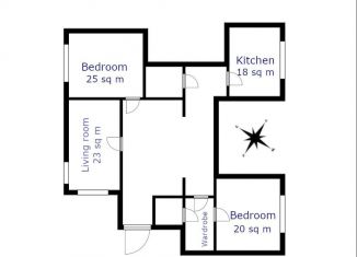 Аренда трехкомнатной квартиры, 148 м2, Москва, переулок Сивцев Вражек, 31/13, переулок Сивцев Вражек