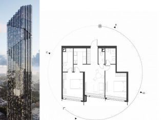 Продается 2-ком. квартира, 75.7 м2, Москва, метро Выставочная