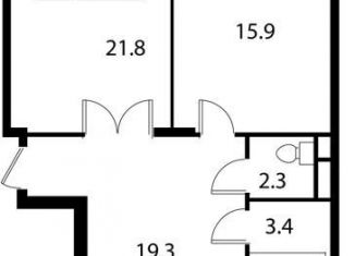 Продам трехкомнатную квартиру, 120.7 м2, село Павловская Слобода