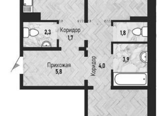 Трехкомнатная квартира на продажу, 69.6 м2, Новосибирск, метро Площадь Маркса