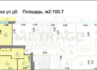 4-комнатная квартира на продажу, 100.7 м2, Москва, улица Малая Полянка, 8, улица Малая Полянка