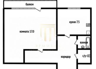 Продается 1-комнатная квартира, 31.5 м2, Санкт-Петербург, Железноводская улица, 62, метро Приморская