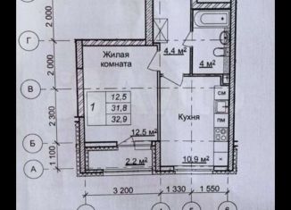 Продажа 1-комнатной квартиры, 34 м2, Нижний Новгород, жилой комплекс Новая Кузнечиха, 8, метро Горьковская