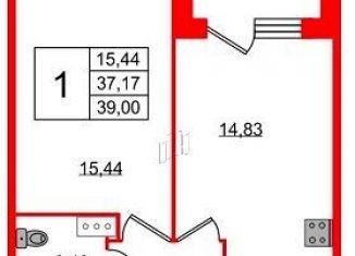 Продам 1-комнатную квартиру, 39 м2, Санкт-Петербург, ЖК Форест Аквилон