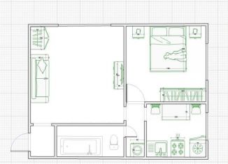 Аренда 2-ком. квартиры, 45 м2, Москва, Николоямская улица, 39/43к1, метро Марксистская