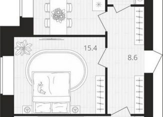 Продам 2-ком. квартиру, 59.1 м2, посёлок Мичуринский, Выставочная улица