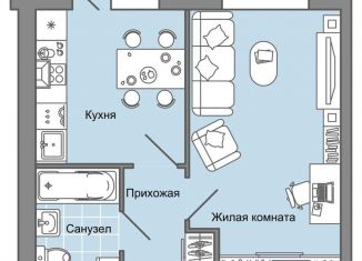 Продам однокомнатную квартиру, 36.4 м2, Пермский край, улица Дзержинского, 29Б