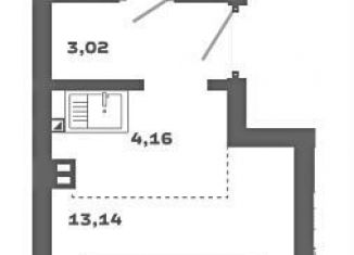 Продается квартира студия, 24.7 м2, Новосибирск, Красногорская улица