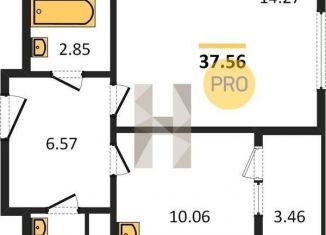 Продается 1-ком. квартира, 37.6 м2, Воронежская область, Средне-Московская улица, 60