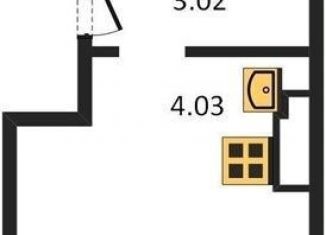 Продам квартиру студию, 24.5 м2, Новосибирск, метро Заельцовская, Красногорская улица