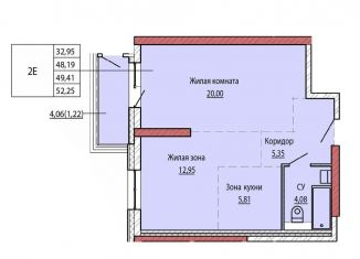 Продаю 2-ком. квартиру, 48.5 м2, Хабаровский край