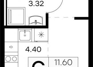 Продам квартиру студию, 22.8 м2, городской посёлок Новоселье