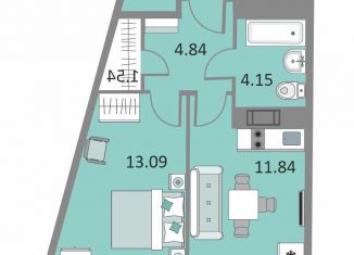 Продажа 1-комнатной квартиры, 35.2 м2, Санкт-Петербург, метро Ломоносовская, Варфоломеевская улица, 6