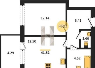 Продажа однокомнатной квартиры, 41.5 м2, Павловск