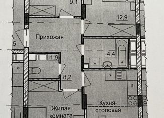 3-ком. квартира в аренду, 62.3 м2, Нижний Новгород, метро Горьковская