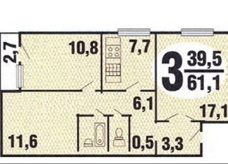 Комната на продажу, 11.1 м2, Москва, улица Мусы Джалиля, 14к1, район Зябликово