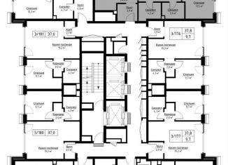 Продается трехкомнатная квартира, 78.3 м2, Москва, Волгоградский проспект, 32/5к2, ЖК Метрополия